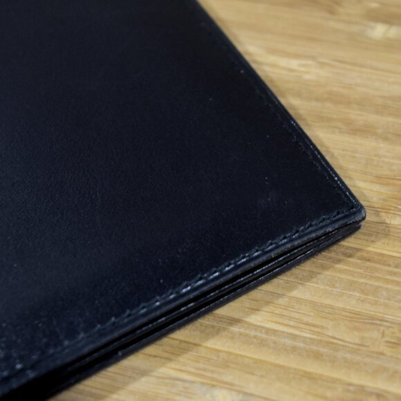 CELINE Slim Long Bifold Wallet Black Pre-owned - Picture 8 of 10